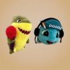 Doodle And Arkey Plushie 2PCS